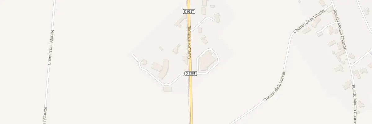 Plan du 42 Rte de Fontenay à Pissotte