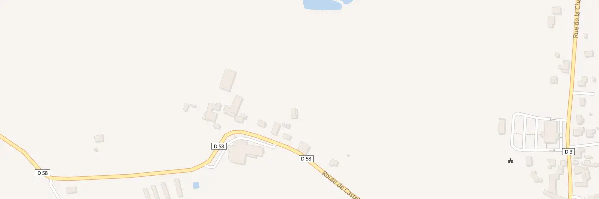 Plan du 186 Rte de Castelnau à Donzacq