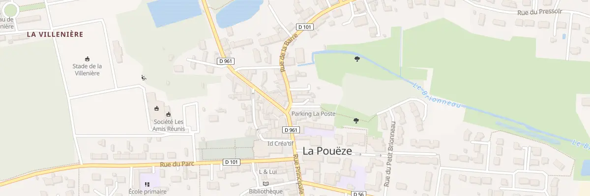 Plan du 10 Rue de la Barre à Erdre-en-Anjou
