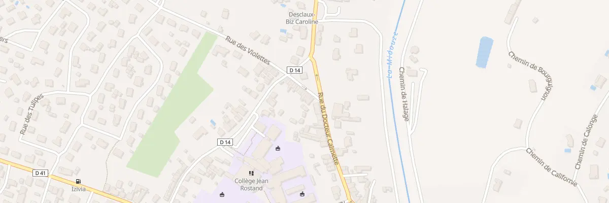 Plan du 17 Rue de Hibe à Tartas
