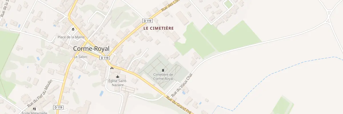 Plan du 1B Rue du Vieux Chai à Corme-Royal