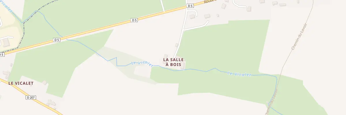 Plan du 5031 La Salle A Bois à Campigny