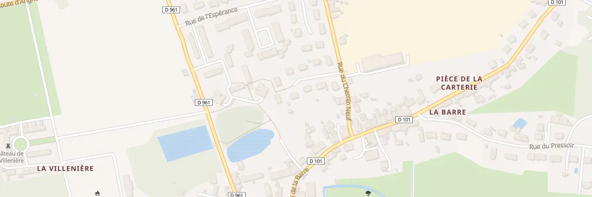 Plan du 7 Rue du Cloteau à Erdre-en-Anjou