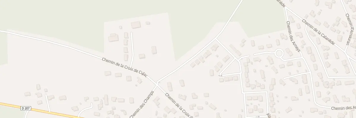 Plan du 24 Che des Champs à Castelnau-de-Médoc
