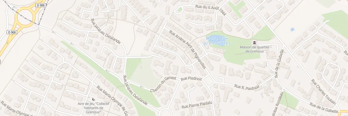 Plan du 9 Rue Leclerc d’Osmonville à Laval