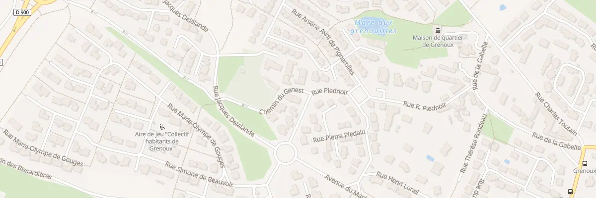 Plan du 47 Rue Piednoir à Laval