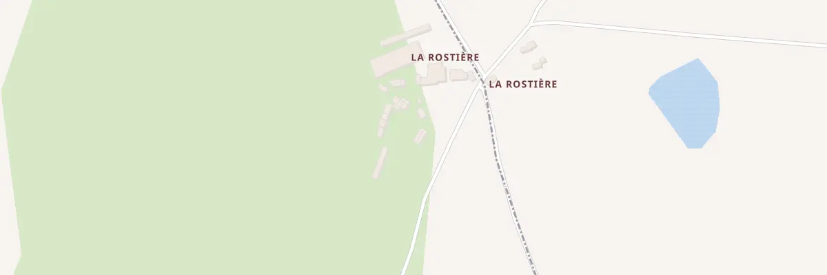 Plan du 3208 Vc de la Rostiere à Saint-Denis-de-Gastines