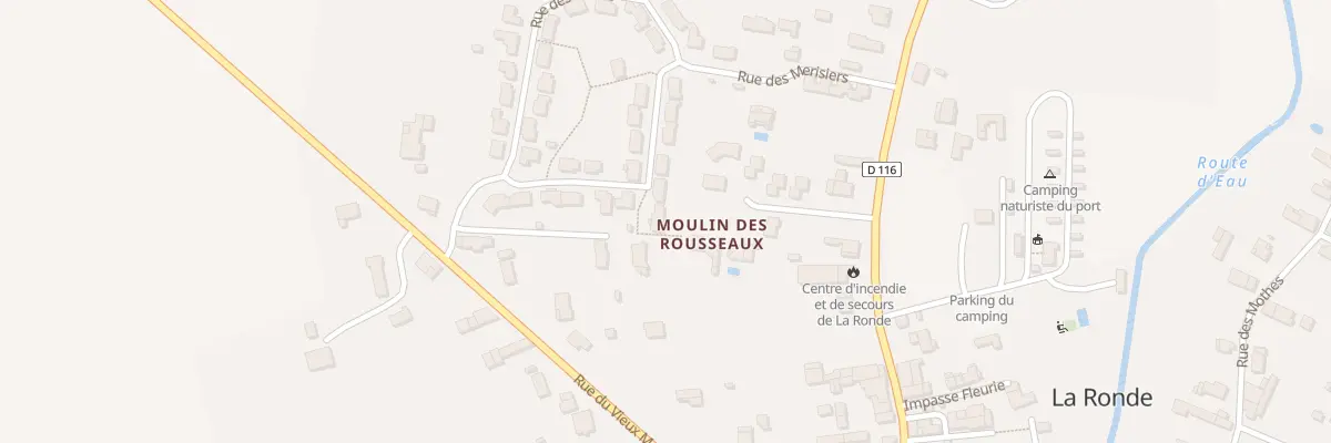 Plan du 14 Rue des Peupliers à La Ronde