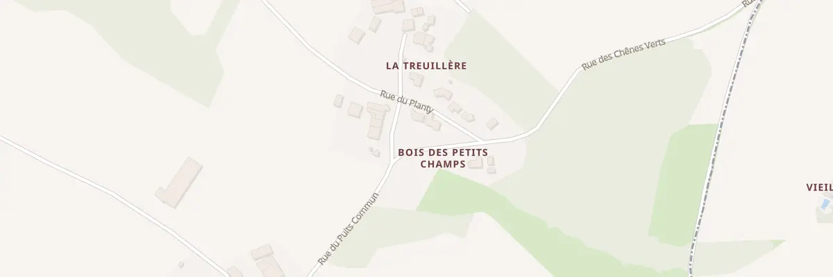 Plan du 2 Rue des Chênes Verts à Saint-Sulpice-d’Arnoult