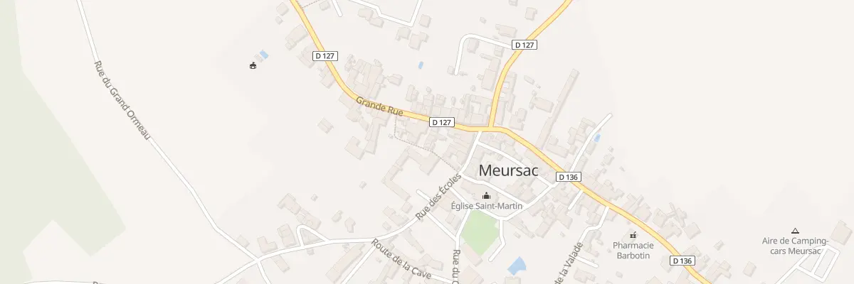 Plan du 5A Grande Rue à Meursac