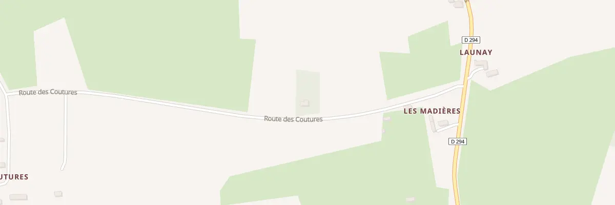Plan du 1 Rte des Coutures - Le Desert à Valdallière