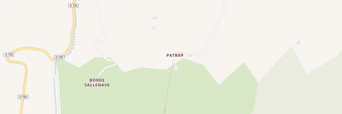 Plan du 5270 Gastou à Montory