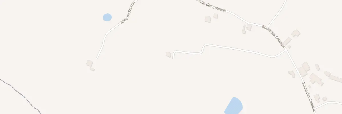 Plan du 760 Rte des Coteaux à Baigts