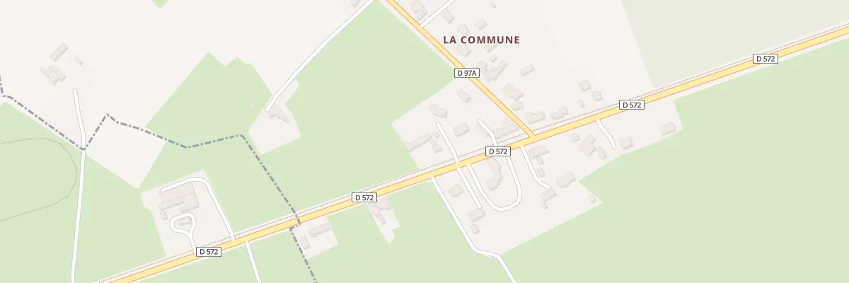 Plan du 5140 La Commune au Tronquay