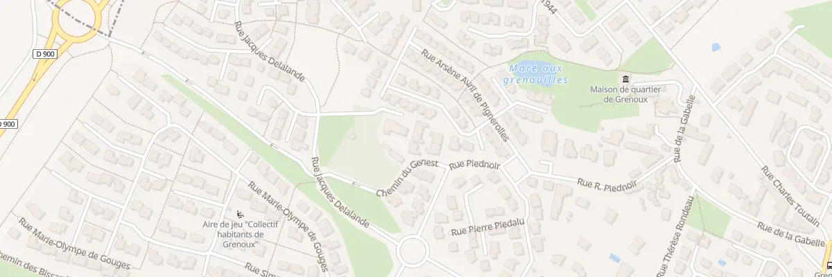 Plan du 46 Rue Piednoir à Laval