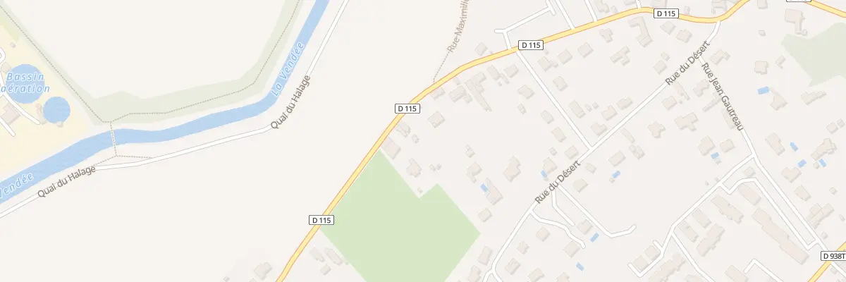 Plan du 65 Rue de la villa gallo-romaine à Fontenay-le-Comte