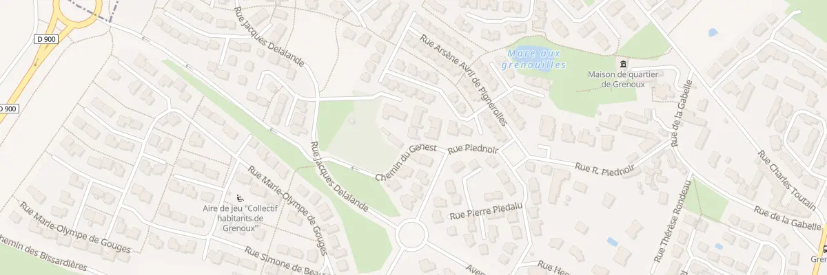 Plan du 48 Rue Piednoir à Laval