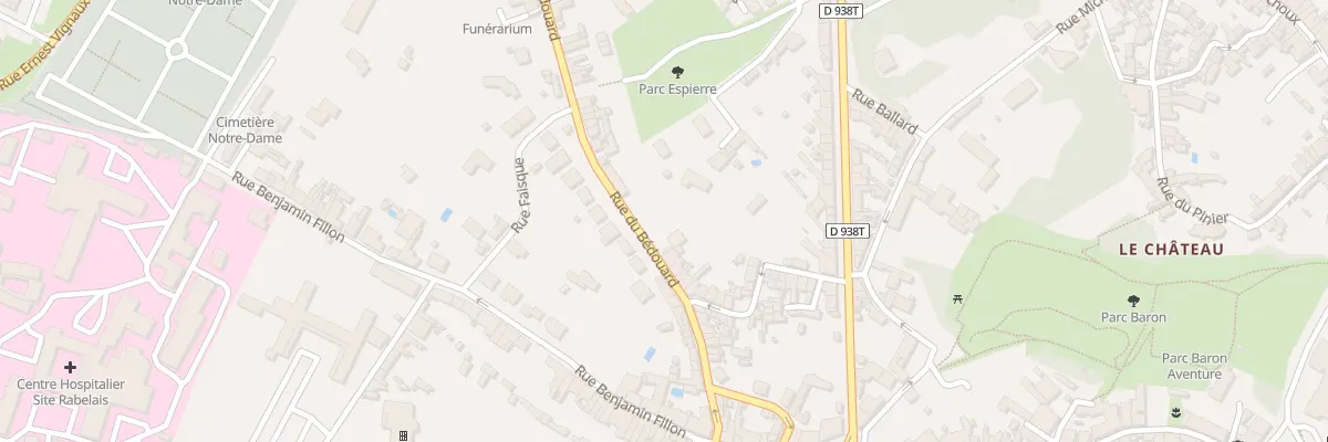 Plan du 34 Rue du bedouard à Fontenay-le-Comte