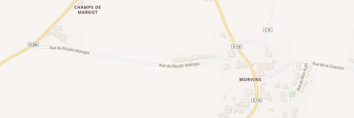Plan du 13 Rue du Moulin Maingot à Saint-Cyr-du-Doret