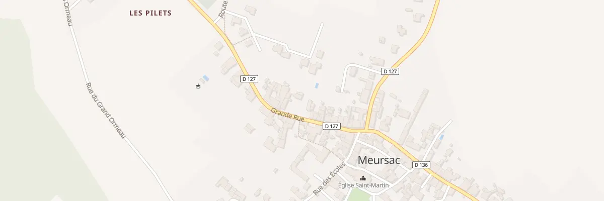 Plan du 24 Grande Rue à Meursac