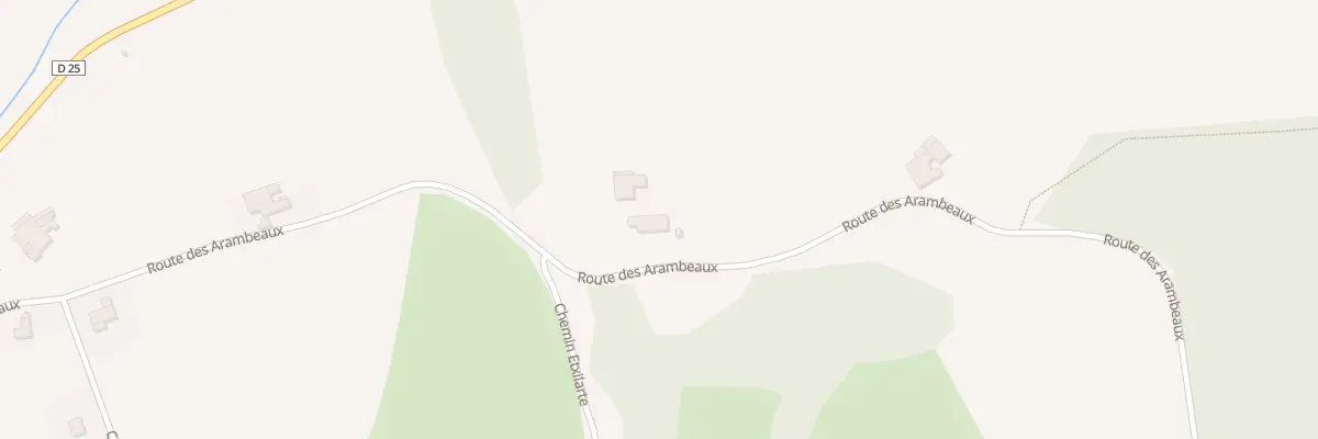 Plan du 5034 Che des Arambeaux à Chéraute