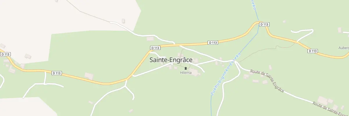 Plan du 5008 Eglise à Sainte-Engrâce