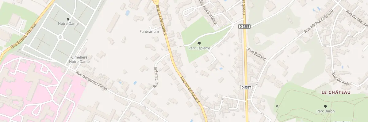 Plan du 36 Rue du bedouard à Fontenay-le-Comte