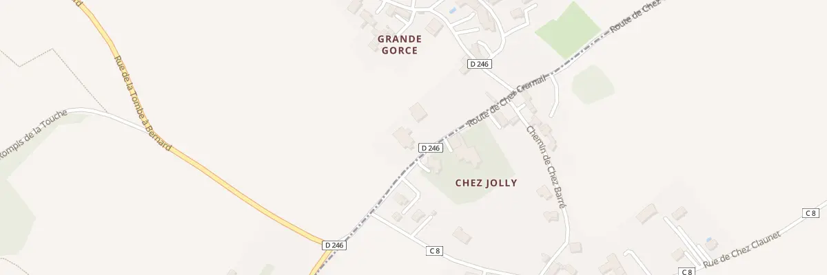 Plan du 22 Rte de Chez Cramail à Cozes