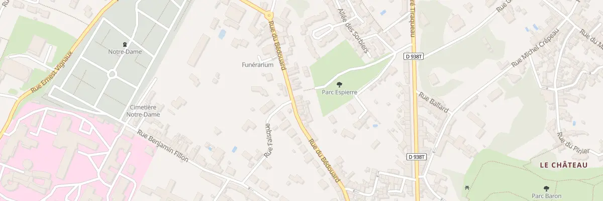 Plan du 42 Rue du bedouard à Fontenay-le-Comte