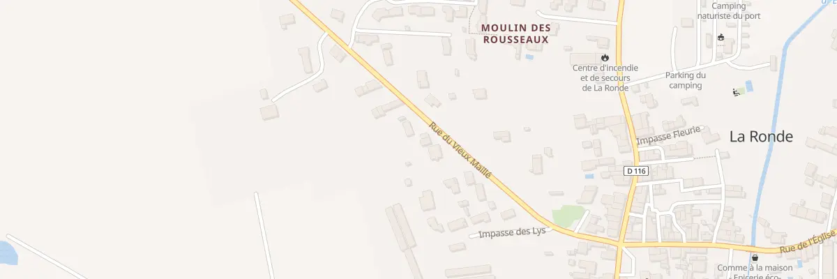 Plan du 25 Rue du Vieux Maillé à La Ronde