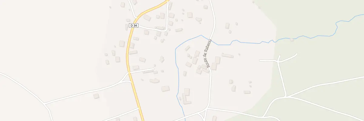 Plan du 354 Rte de Rabeou à Pissos