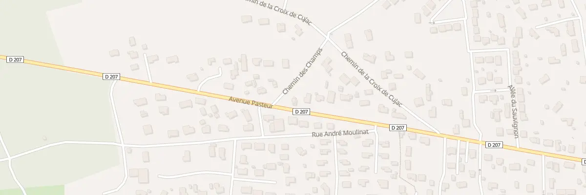 Plan du 71 Av Pasteur à Castelnau-de-Médoc