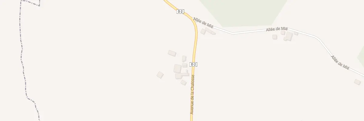 Plan du 2399 Av de la Chalosse à Baigts