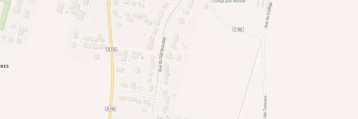 Plan du 14B Rue du Fief Breuillet à Courçon