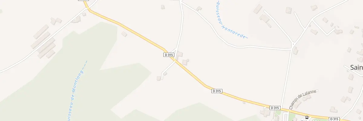 Plan du 18 Che de l’Eglise à Saint-Boès