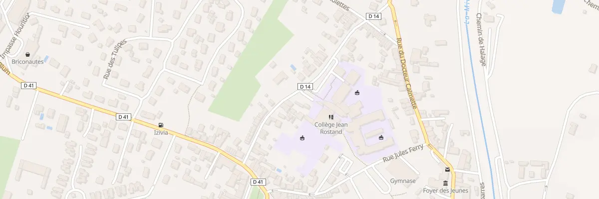 Plan du 152 Rue des Charpentiers à Tartas