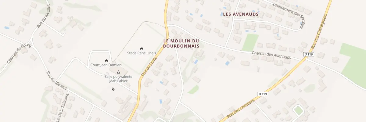Plan du 22 Che du Bourbonnais à Corme-Royal