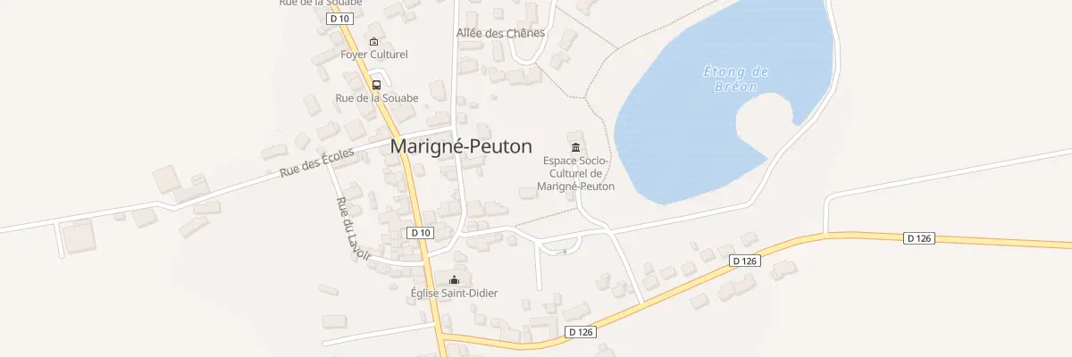 Plan du 3 Imp des Jardins à Marigné-Peuton