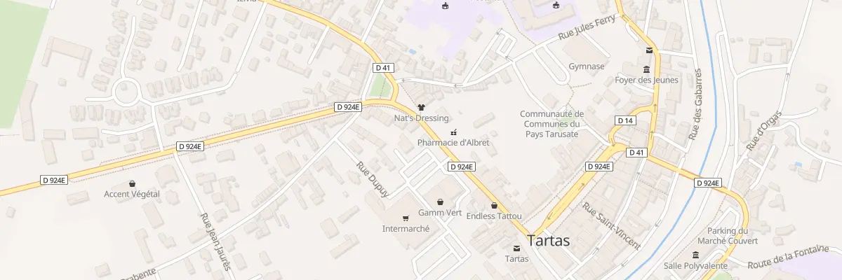 Plan du 173 Rue Victor Hugo à Tartas
