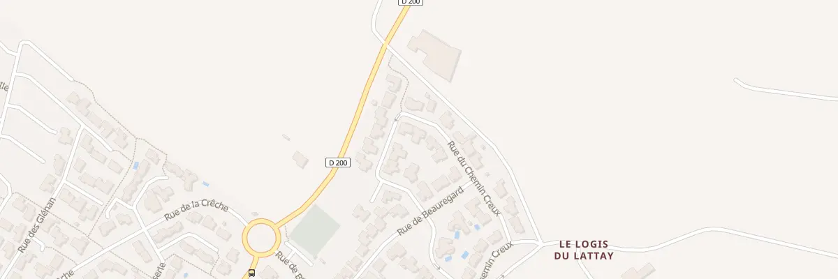 Plan du 21 Rue du chemin creux à Mazières-en-Mauges