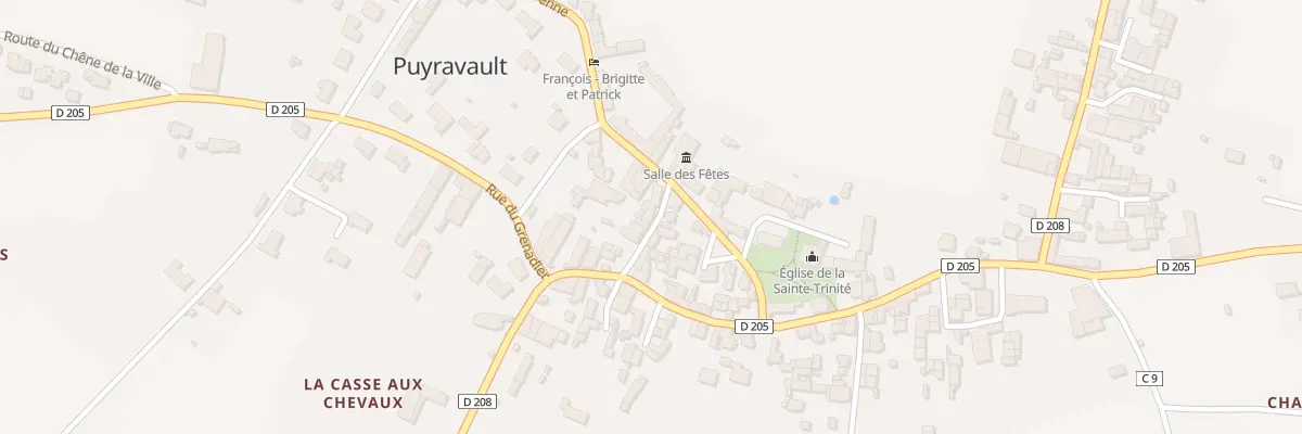 Plan du 2 Rue du Beurre à Puyravault
