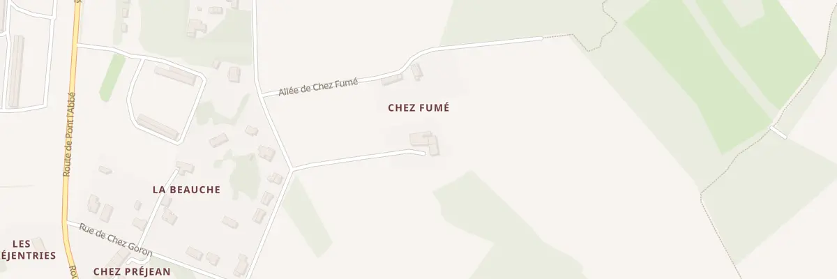 Plan du 23 Imp de Chez Fumé à Corme-Royal