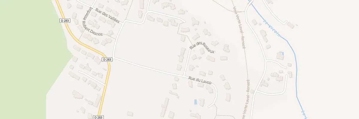 Plan du 3 Rue des Roseaux à Montigné-le-Brillant