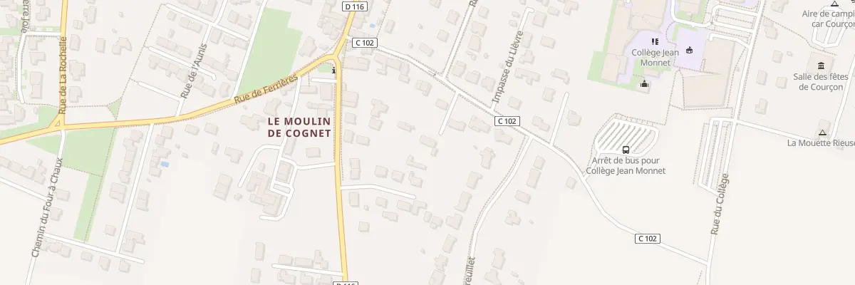 Plan du 7B Rue de la Garenne à Courçon