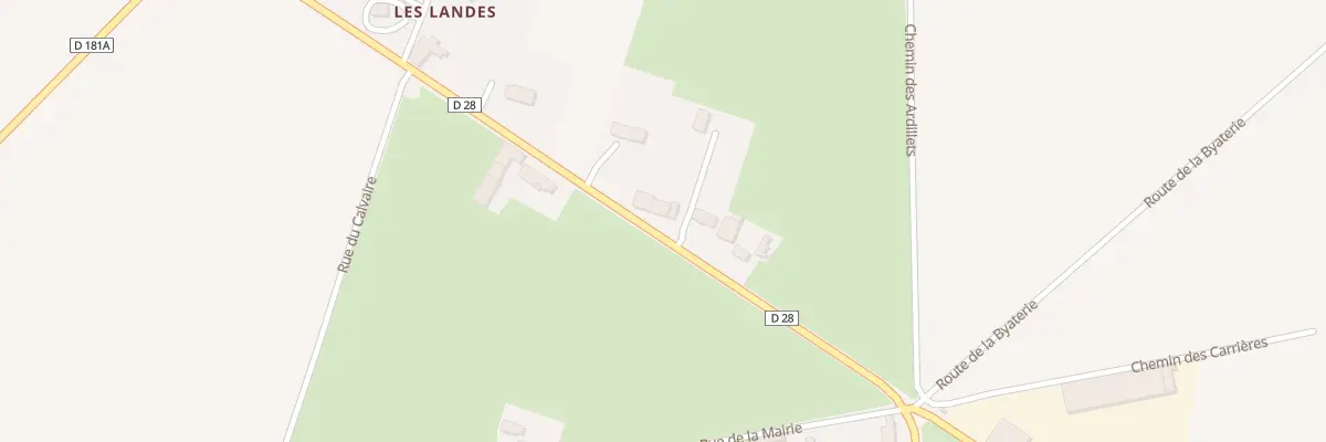Plan du 5058 Landes à Foulognes