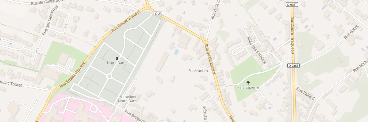 Plan du 49C Rue du bedouard à Fontenay-le-Comte