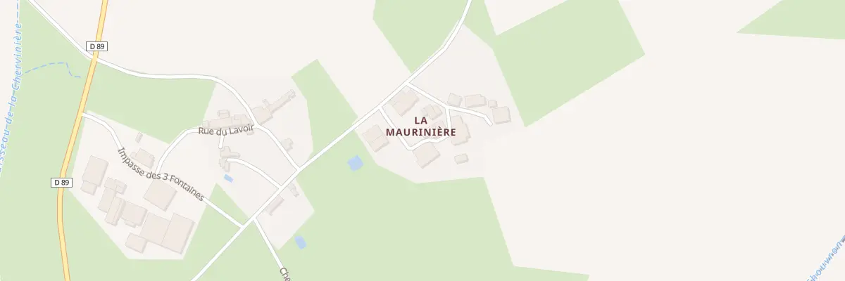 Plan du 4 La Maurinière à Saint-Maurice-le-Girard