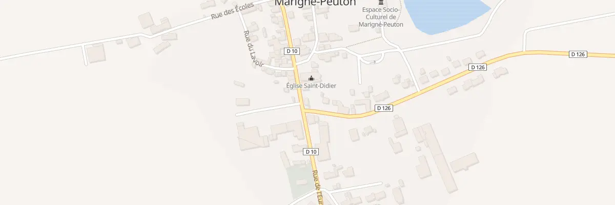 Plan du 17 Rue de l’Europe à Marigné-Peuton