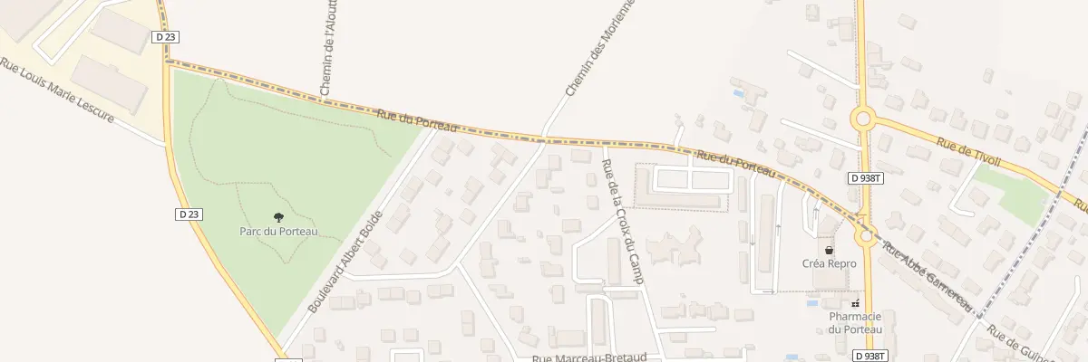 Plan du 8 Rue marcel roy à Fontenay-le-Comte