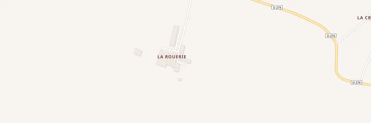 Plan du 1 La Rouërie à Prée-d’Anjou